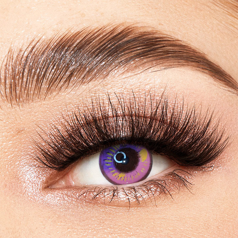Lunar Earth Violet Costume Yearly Contact Lenses