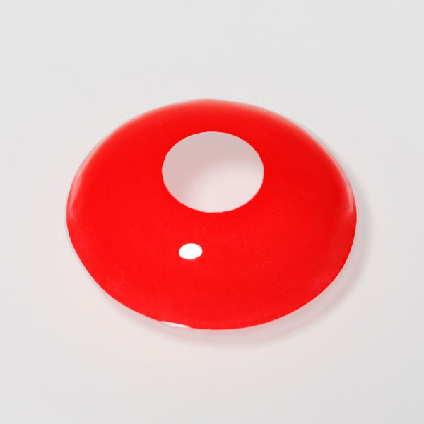 Solid Red Sclera 17mm Costume Yearly Contact Lenses