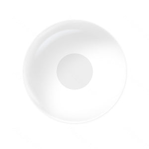 Solid White Sclera 17mm Costume Yearly Contact Lenses