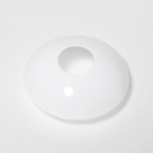 Solid White Sclera 17mm Costume Yearly Contact Lenses