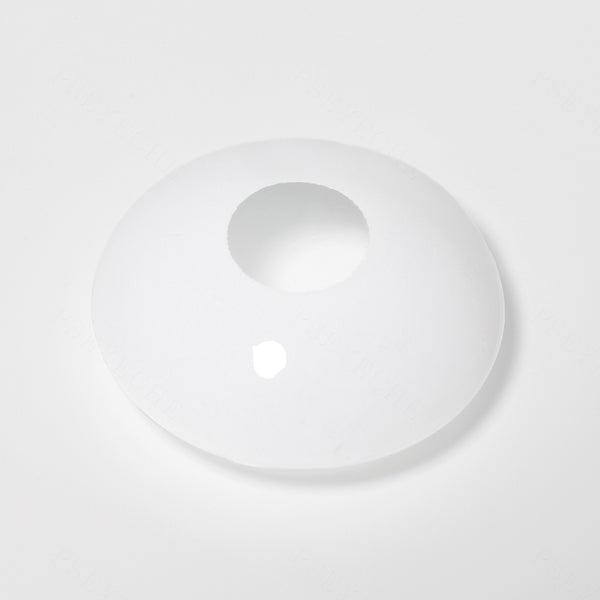 Solid White Sclera 17mm Costume Yearly Contact Lenses
