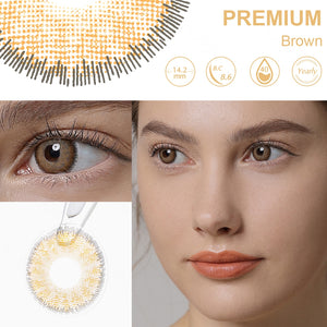 Premium Brown Contact Lenses