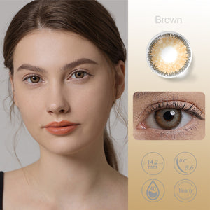 Premium Brown Contact Lenses