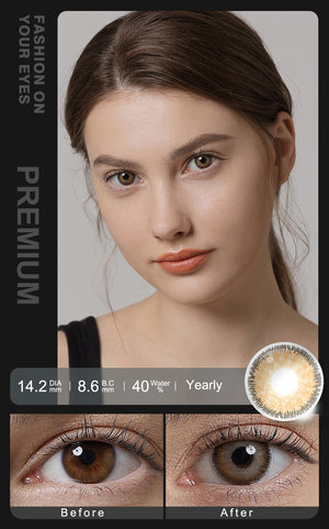 Premium Brown Contact Lenses