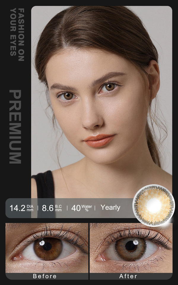 Premium Brown Contact Lenses