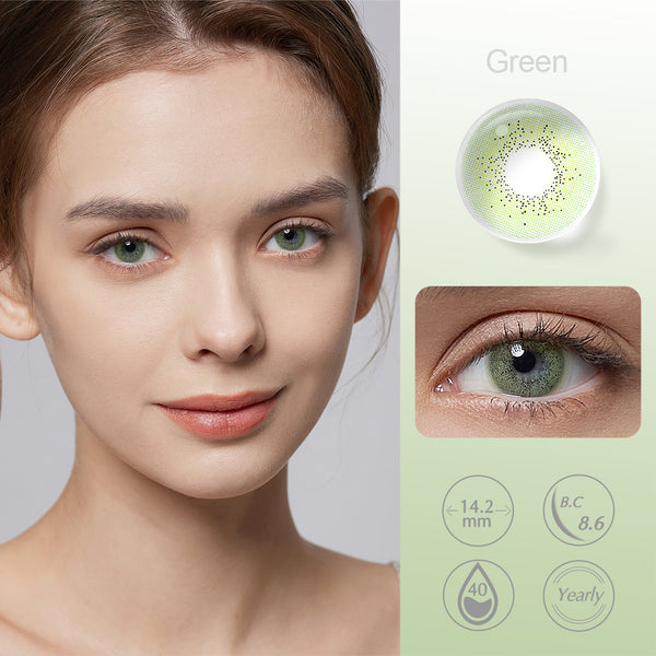 Ocean Green Contact Lenses