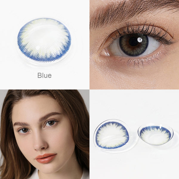 Unicoeye Blue Yearly Contact Lenses