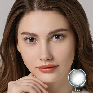 Unicoeye Blue Yearly Contact Lenses