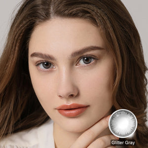 Diamond Glitter Gray Contact Lenses