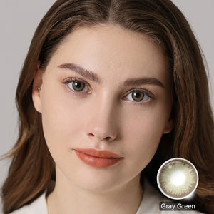 Diamonds Grey Green Contact Lenses