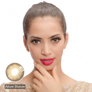 Diamond Allure Blonde Contact Lenses
