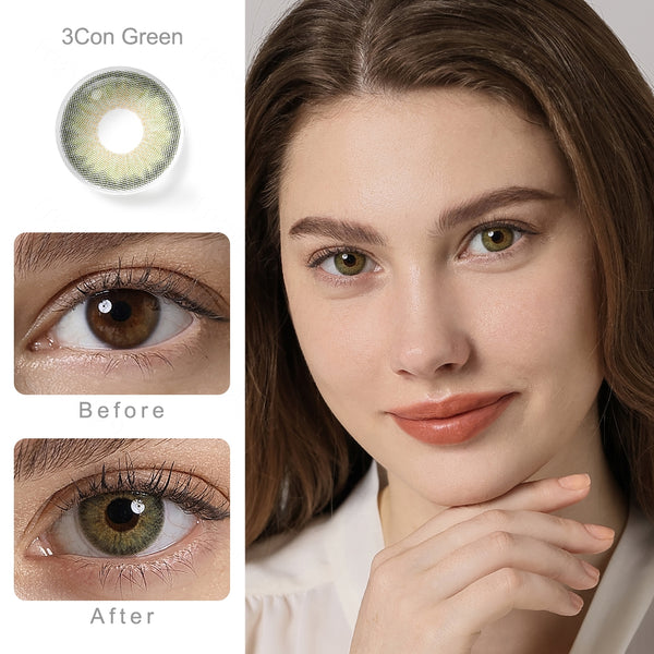Symphony 3Con Green Contact Lenses