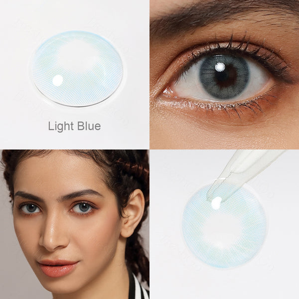 Cloud Light Blue Contact Lenses