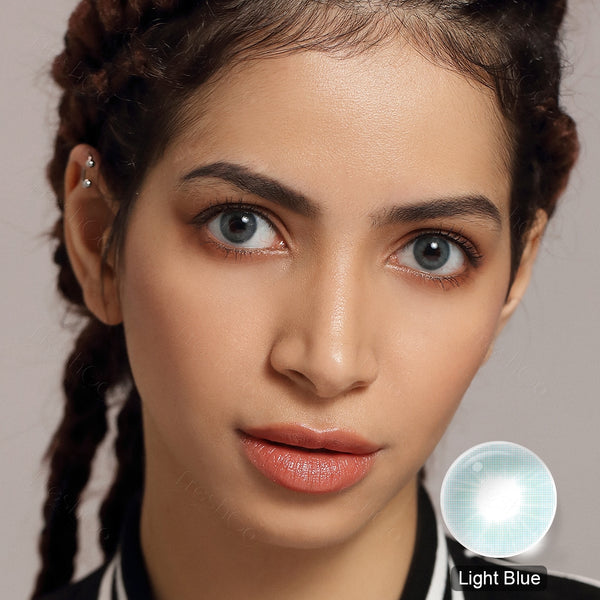 Cloud Light Blue Contact Lenses