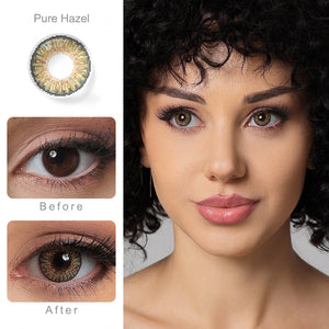 Star Pure Hazel Contact Lenses