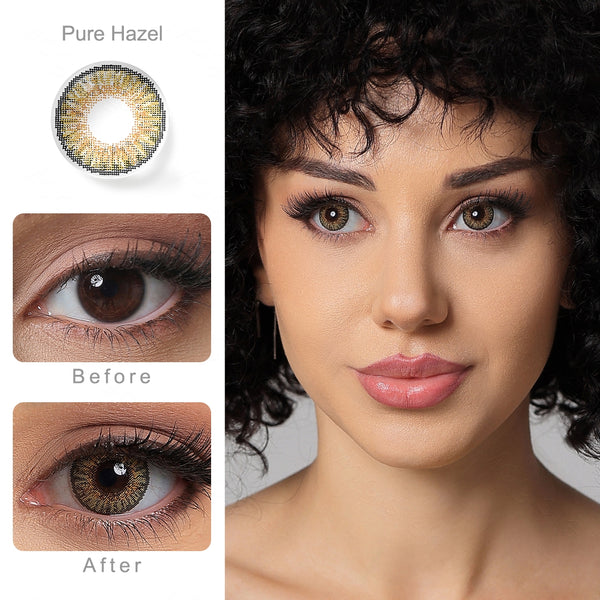 Star Pure Hazel Contact Lenses