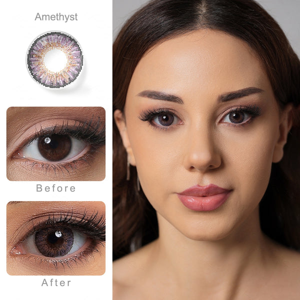 Star Amethyst 6 Months Contact Lenses