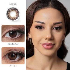 Star Brown 6 Months Contact Lenses