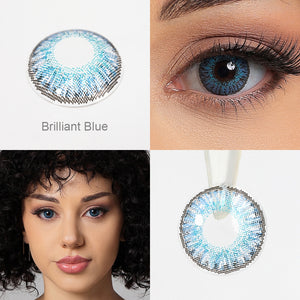 Star Brilliant Blue 6 Months Contact Lenses