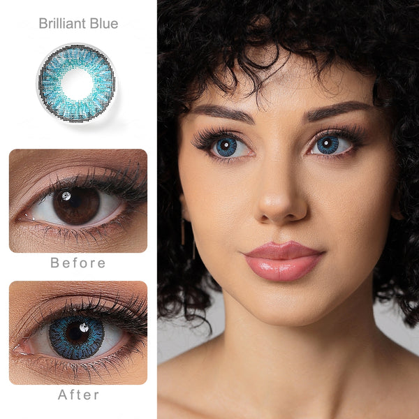 Star Brilliant Blue 6 Months Contact Lenses