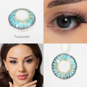 Star Turquoise 6 Months Contact Lenses