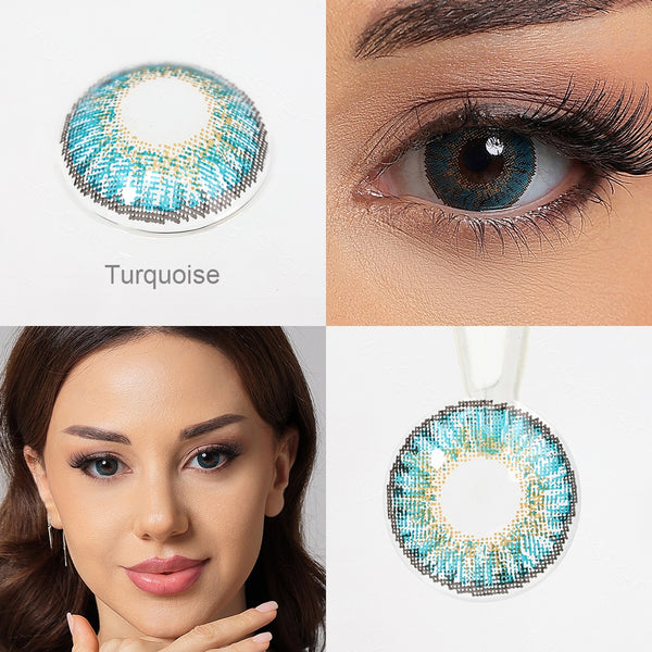 Star Turquoise 6 Months Contact Lenses
