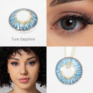 Star True Sapphire 6 Months Contact Lenses