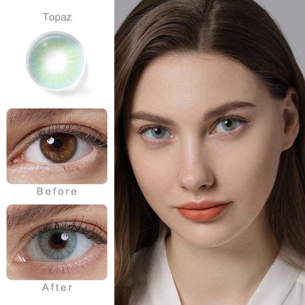 Queen Topaz 6 Months Contact Lenses