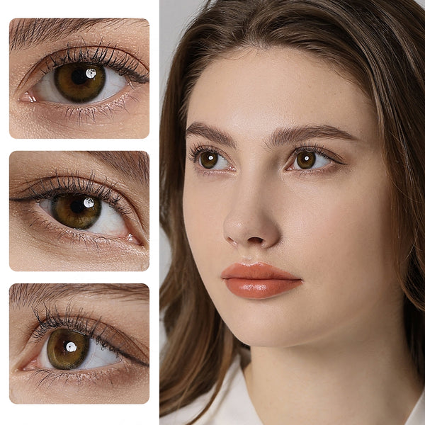Roze Olive Green 6 Months Contact Lenses