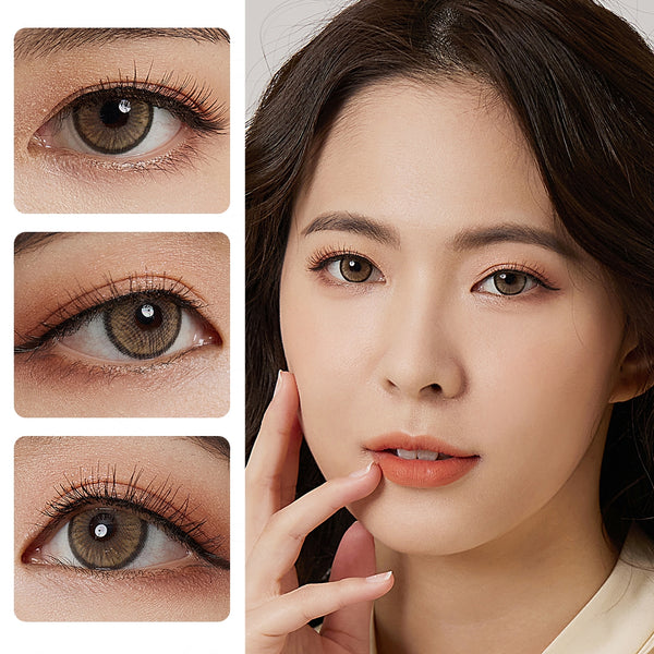 Diamond Candy Brown Prescription 6 Months Contact Lenses