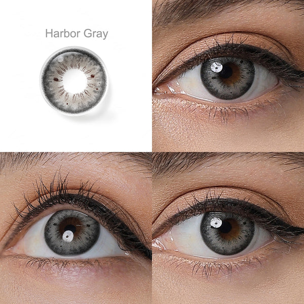 HC2 Harbor Gray Yearly Contact Lenses