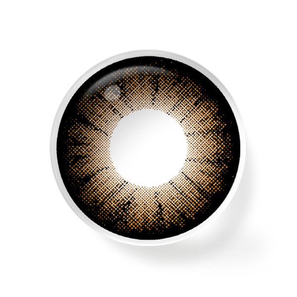 Supersize Brown Prescription 6 Months Contact Lenses