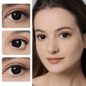 Supersize Black Prescription 6 Months Contact Lenses