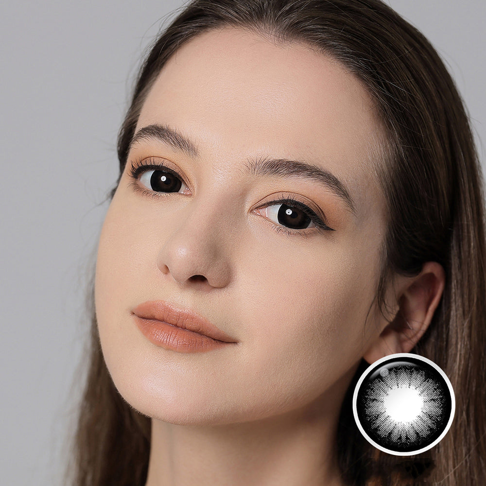 Supersize Black Plus Yearly Contact Lenses