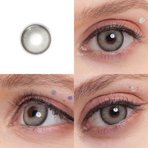 LUNA Grege Gray Prescription 6 Months Contact Lenses
