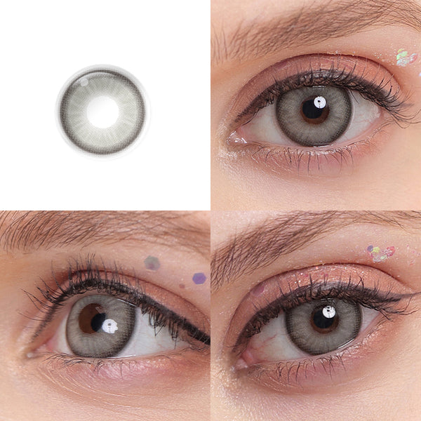 LUNA Grege Gray Prescription 6 Months Contact Lenses