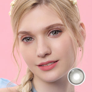 LUNA Grege Gray Prescription 6 Months Contact Lenses
