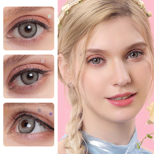 LUNA Grege Gray Prescription 6 Months Contact Lenses
