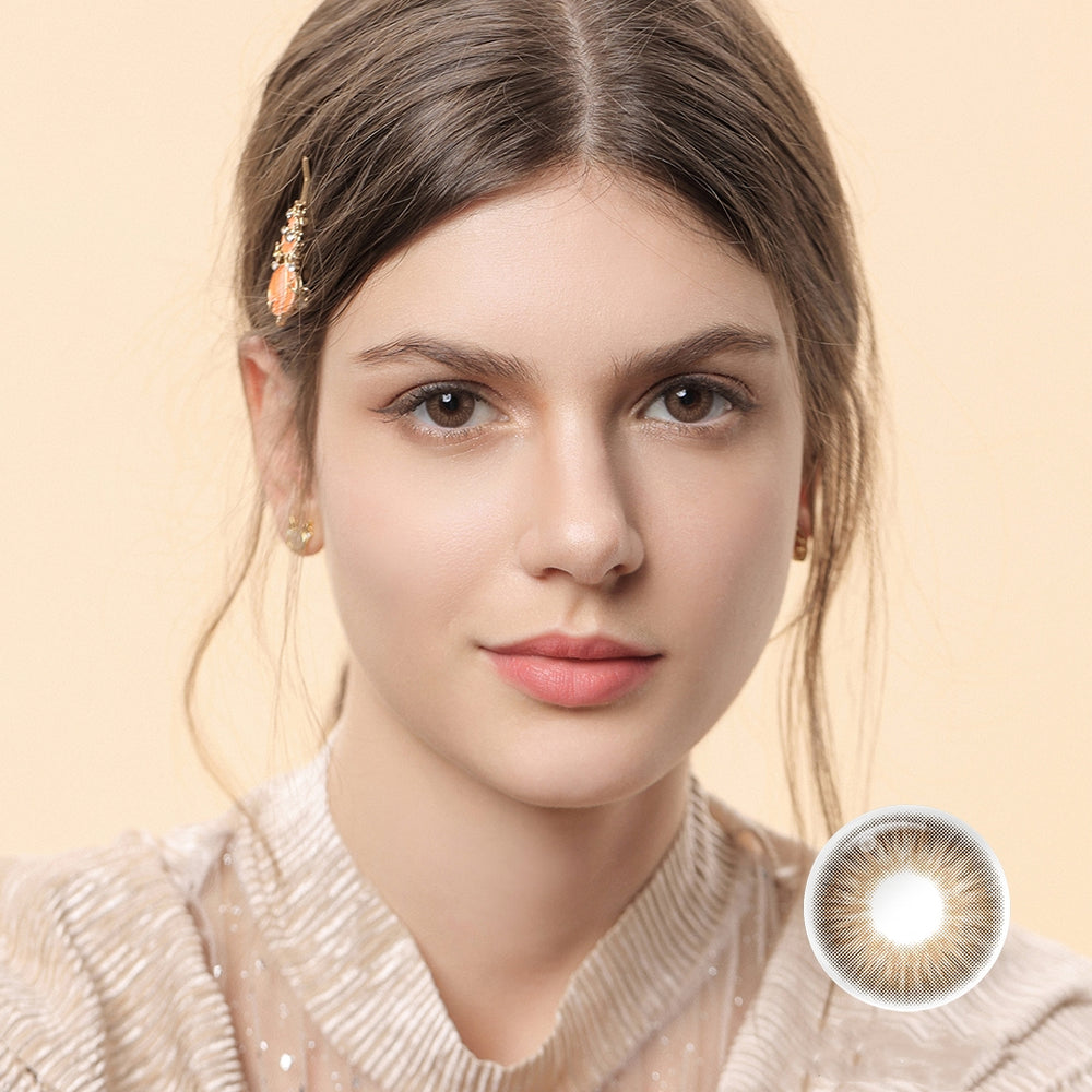 OMG Brown 6 Months Contact Lenses