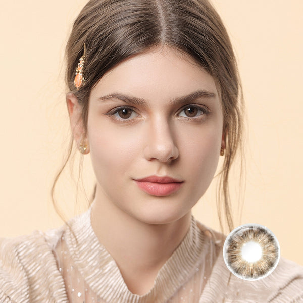 OMG Brown Prescription 6 Months Contact Lenses