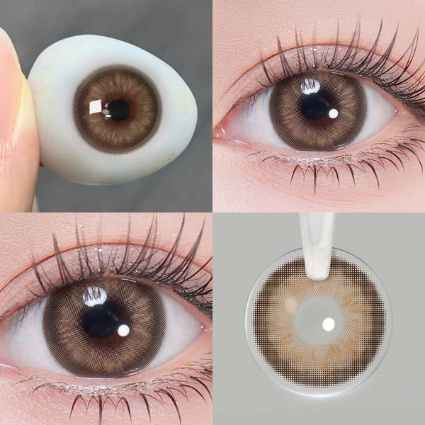 Spanish Circle Brown Prescription 6 Months Contact Lenses