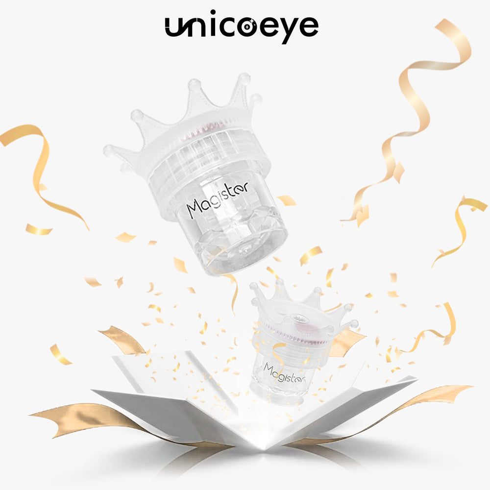 Transparent Crown Contact Lenses Manual Washer
