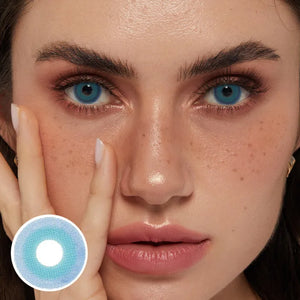 Pixie Blue & Little Earth & Ephemeral Brown & Kilig Brown Prescription 6 Months Contact Lenses