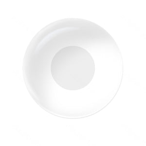 Pure White Costume Prescription Yearly Contact Lenses