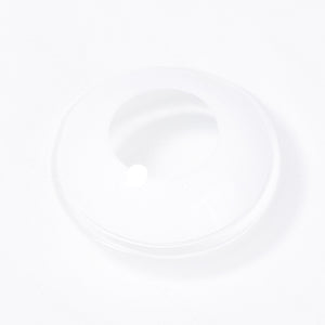 Pure White Costume Prescription Yearly Contact Lenses