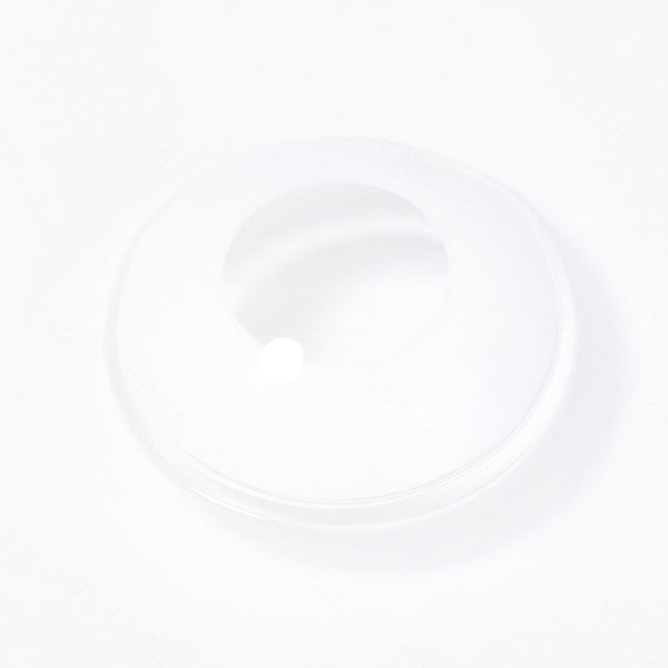 Pure White Costume Prescription Yearly Contact Lenses