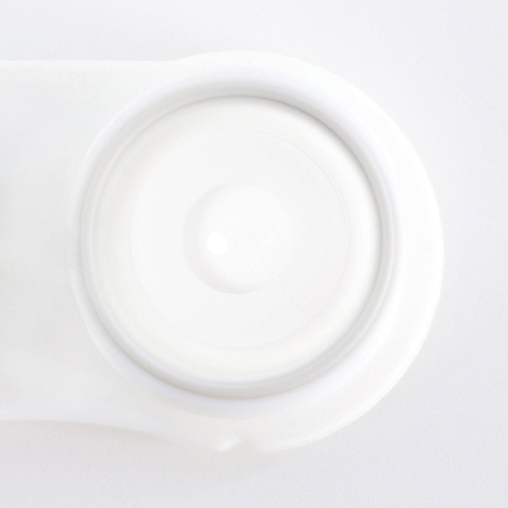 Pure White Costume Yearly Contact Lenses