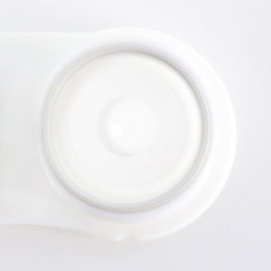 Pure White Costume Prescription Yearly Contact Lenses