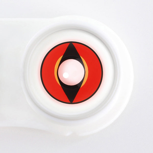 Red Halloween Yearly Contact Lenses