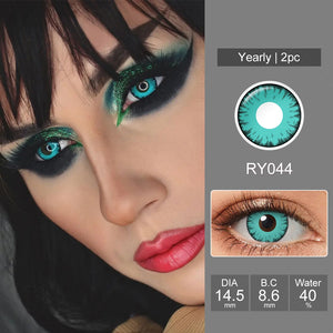 Twilight Green Costume Contact Lenses